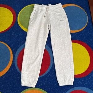 Hollister Light Gray Heather Sweatpants Joggers